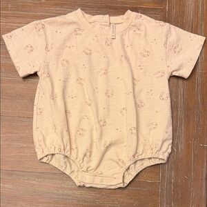 Rylee and Cru Relaxed Bubble Romper || Horseshoes